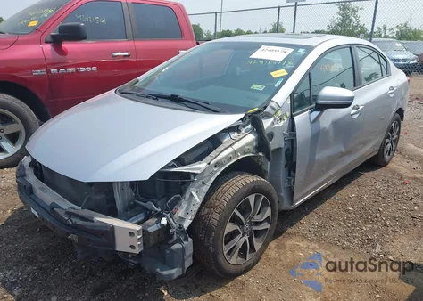 2015 Honda Civic Ex from USA, damaged, VIN 19XFB2F84FE109199